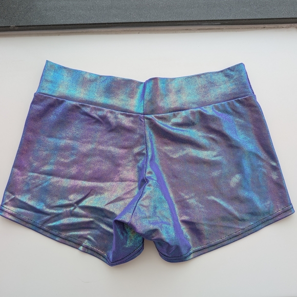 Coquetry Low Rise Shorts Trio - Black, Green Mermaid Scales, Moonstone Size S - Picture 3 of 8